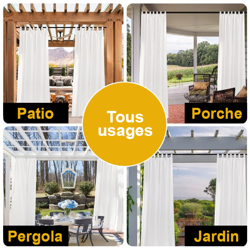 Tsuga Rideau Extérieur