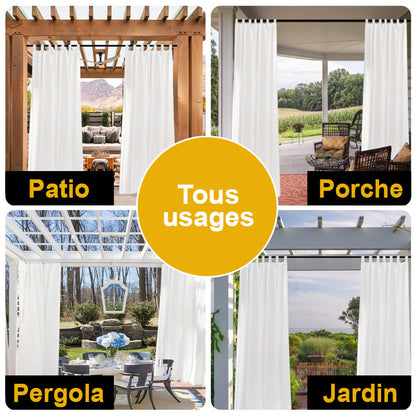 Tsuga Rideau Extérieur