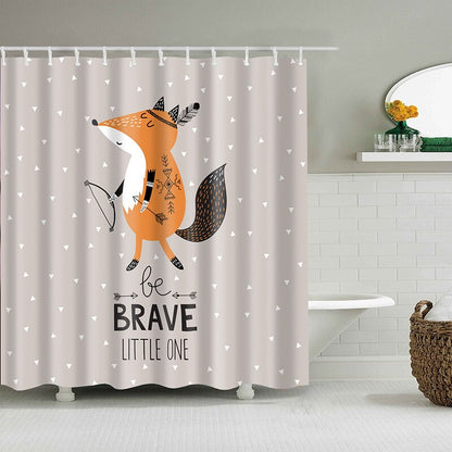 Rideau de Douche: Be Brave