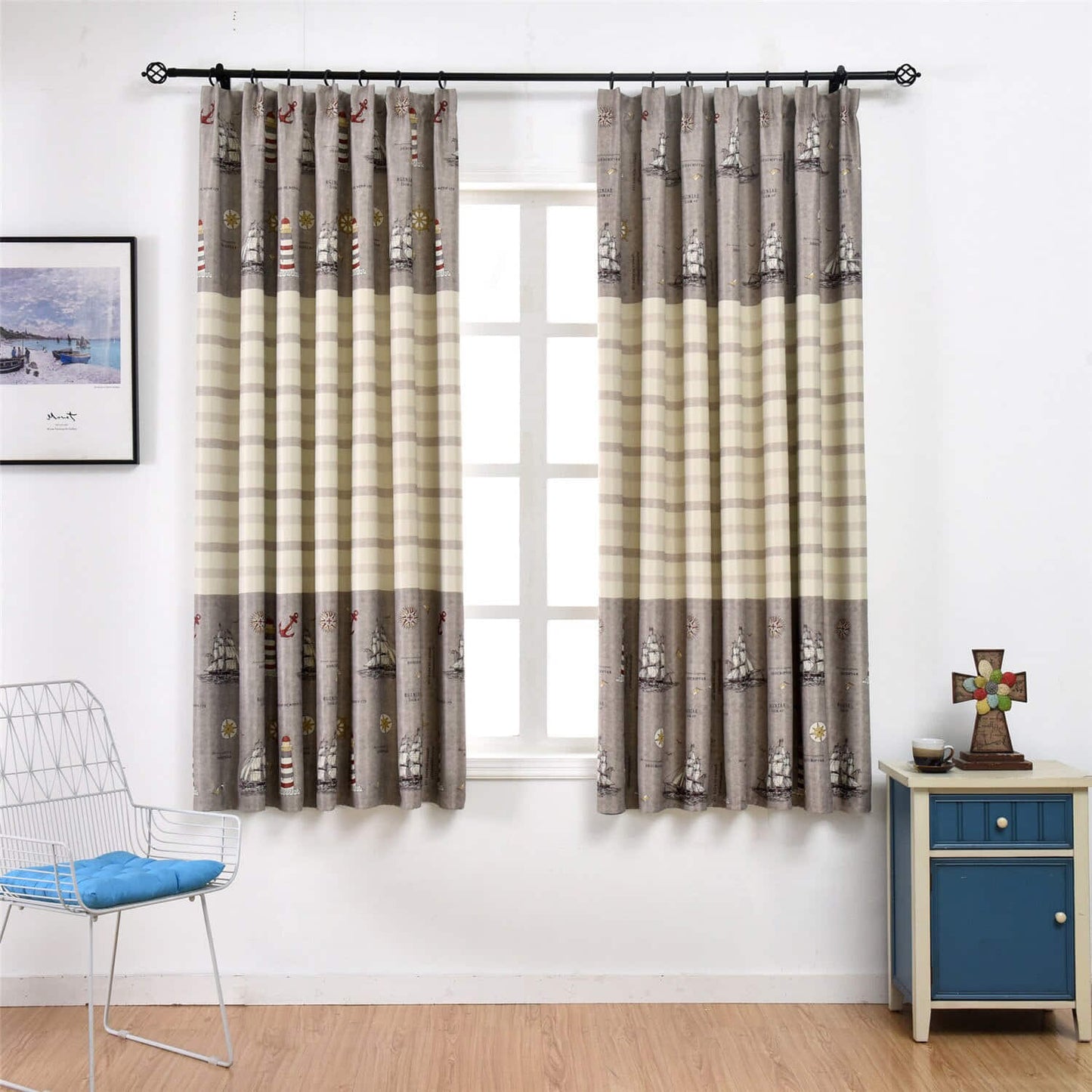 Rye Rideau Motif Marin