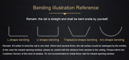 RailRoad: Rail Courbe pour Rideau