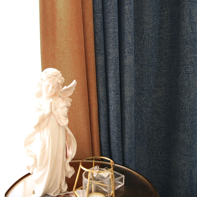 Rideau Occultant Cork Bleu Foncé - Collection Premium
