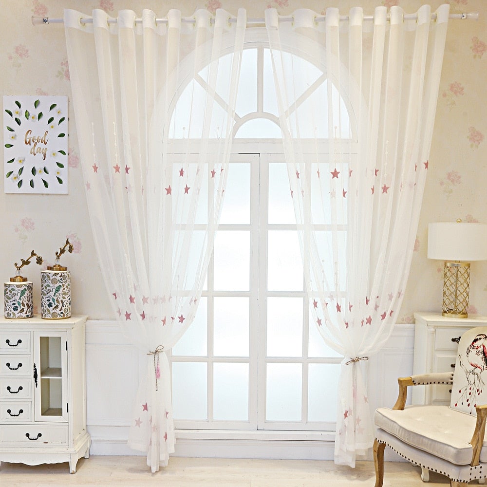 Albina Pink — Rideau Voilage
