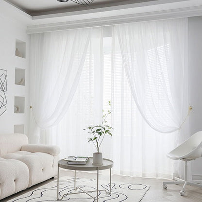 Bride Blanc - Rideau Voilage