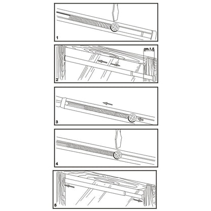 Tringle à Rideaux Extensible — Entre Deux Murs