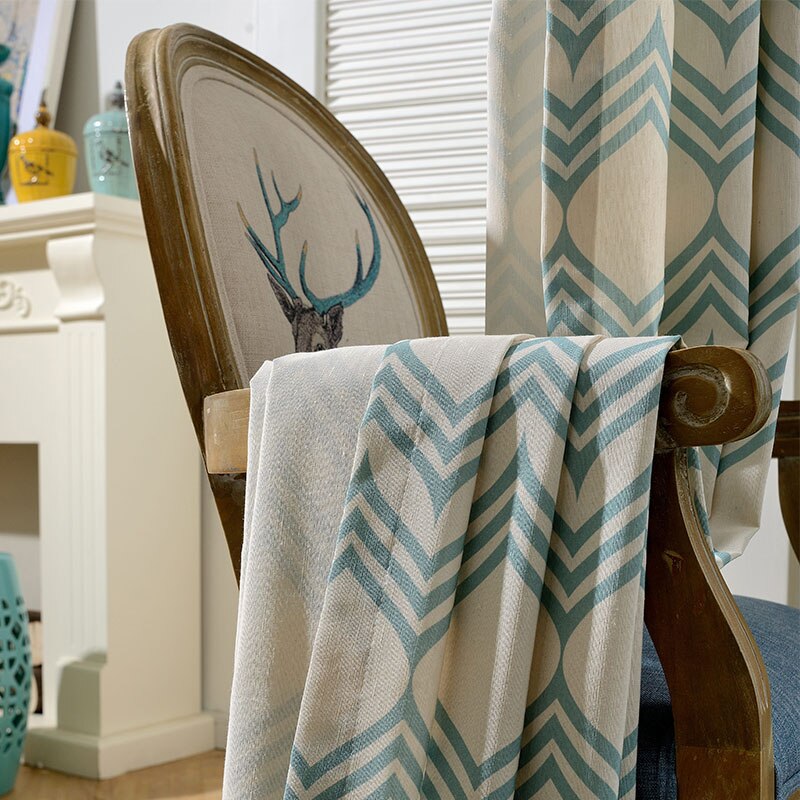 Rideau Scandinave Larvik — Signature Nordique