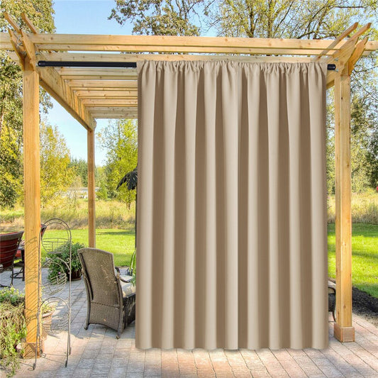 Odaki – Rideaux pour Véranda Beige