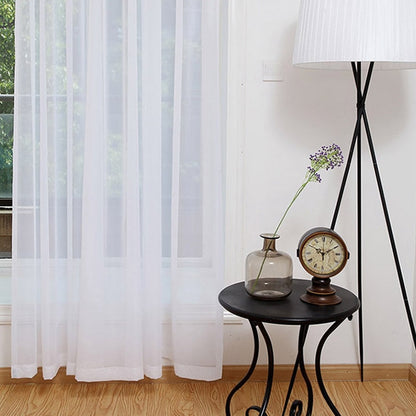 Melaka Blanc – Voilage Rideau Collection Luxe