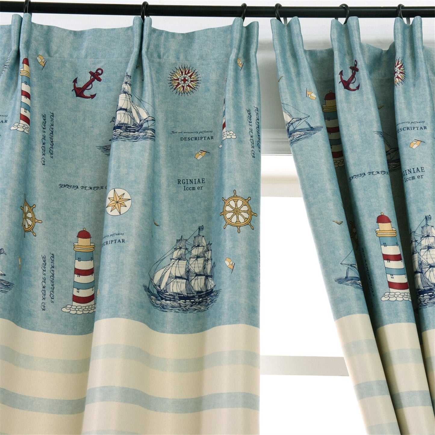 Rye Rideau Motif Marin