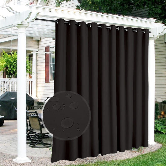 Rideau Extérieur Atono Noir — Collection Signature