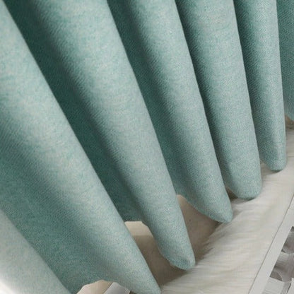 Vita Turquoise Rideau Semi-Occultant