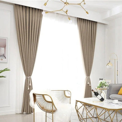 Rideau Vita - Beige Foncé