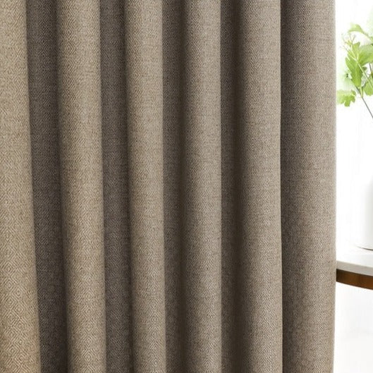 Rideau Vita - Beige Foncé