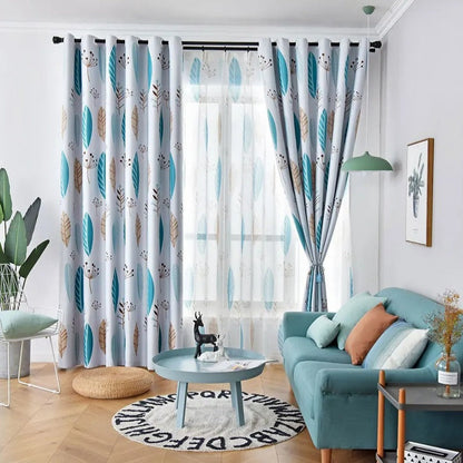 Laune Bleu – Rideau Voilage