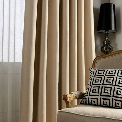Rideau Occultant Tisto Beige – Édition Signature