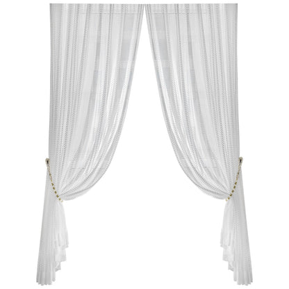 Rideau Voilage CITRE Blanc