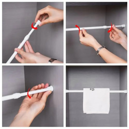 Tringle à Rideau Sans Perçage Premium