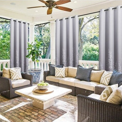 Rideau Terrasse Liyuri Gris — Élégance Outdoor