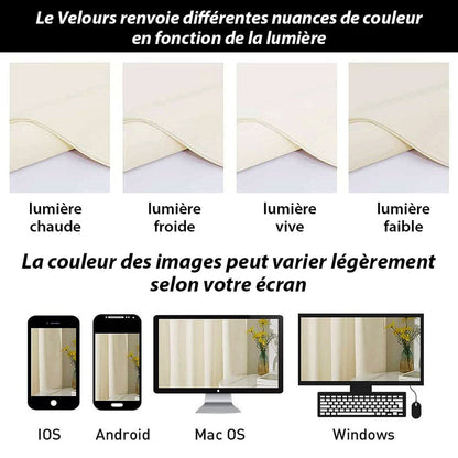 Rideau Isolant Luxe Ivoire