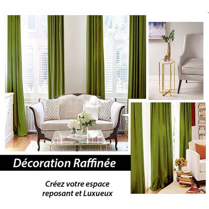 Rideau Thermique Vert Lime Luxe