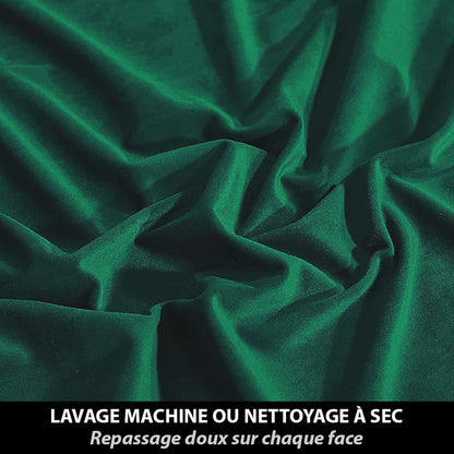Rideau Isolant Luxe Vert Canard